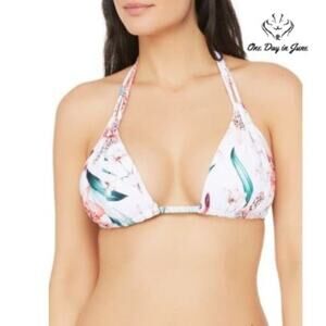 La Blanca Flyaway Halter Bra Bikini Top Swimsuit Size 0